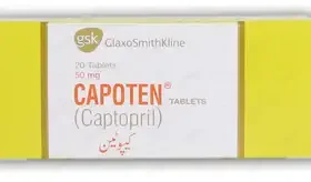 Capoten 50mg Tablet Price, Dosage, Uses And Side Effects