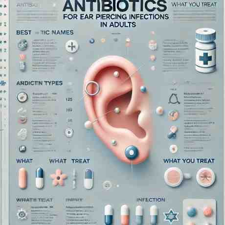 Top 5 Antibiotics For Ear Piercing Infection (Infected Ear Piercing) 6 Best-Antibiotics-For-Ear-Piercing-Infections-In-Adults