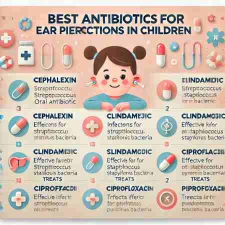 Top 5 Antibiotics For Ear Piercing Infection (Infected Ear Piercing) 5 Best-Antibiotics-For-Ear-Piercing-Infections-In-Children