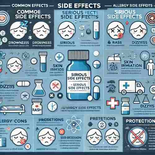 Anti Allergy Medicine For Skin Itching (Uses & Side Effects) 9 Side-Effects-&-Precaution