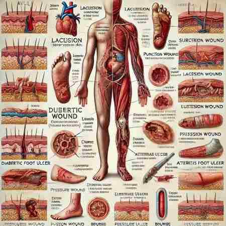 Top 5 Best Antibiotic Tablets For Wound Healing 3 Types-of-Wounds