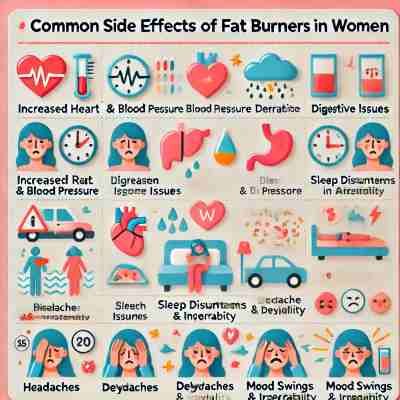 Side Effects Of Fat Burners For Ladies And How To Minimize Them? 3 Common-Side-Effects-Of-Fat-Burners-In-Women
