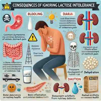 Dairy Intolerance: What Happens If You Ignore Lactose Intolerance? 3 Consequences-Of-Ignoring-Lactose-Intolerance