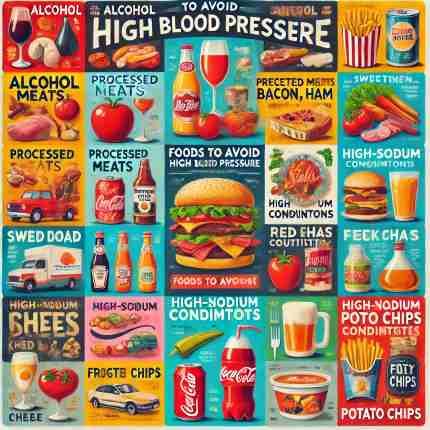 10 Simple Meals For High Blood Pressure (For BP & High Cholesterol) 7 Foods-To-Avoid-For-High-Blood-Pressure