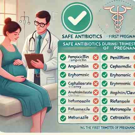 List Of Antibiotics Safe In Pregnancy (Uses+Side Effects) 6 List-Of-Antibiotics-Safe-In-Pregnancy-First-Trimester