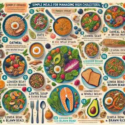 10 Simple Meals For High Blood Pressure (For BP & High Cholesterol) 5 Simple-Meals-For-High-Cholesterol