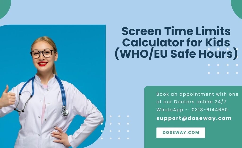 Screen Time Limits Calculator for Kids (WHO/EU Safe Hours) 1 Free-Screen-Time-Limits-Calculator-for-Kids