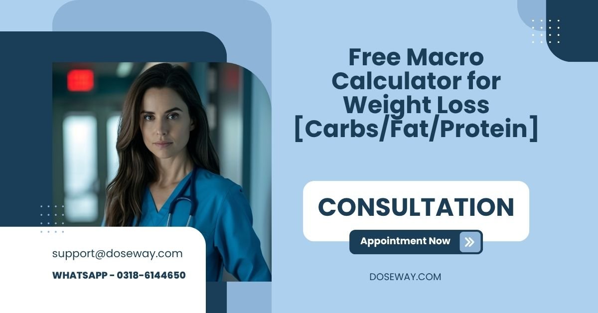 Macro Calculator For Weight Loss [Carbs/Fat/Protein]