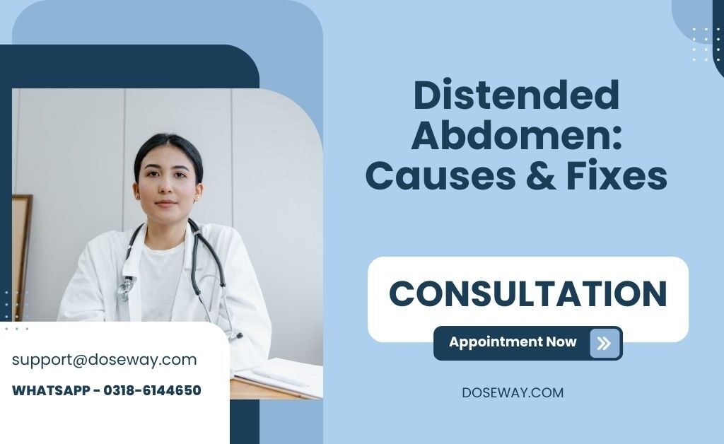 Free-Distended-Abdomen-Causes-&-Fixes