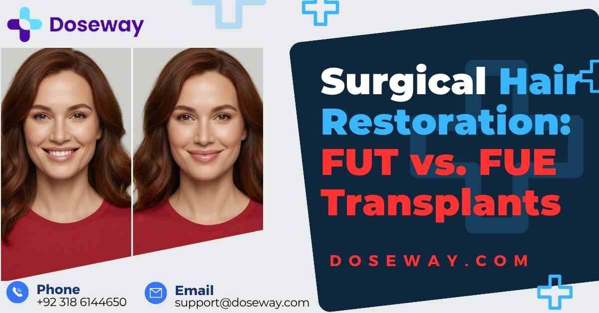 Surgical Hair Restoration: FUT vs. FUE Transplants 1 Surgical-Hair-Restoration