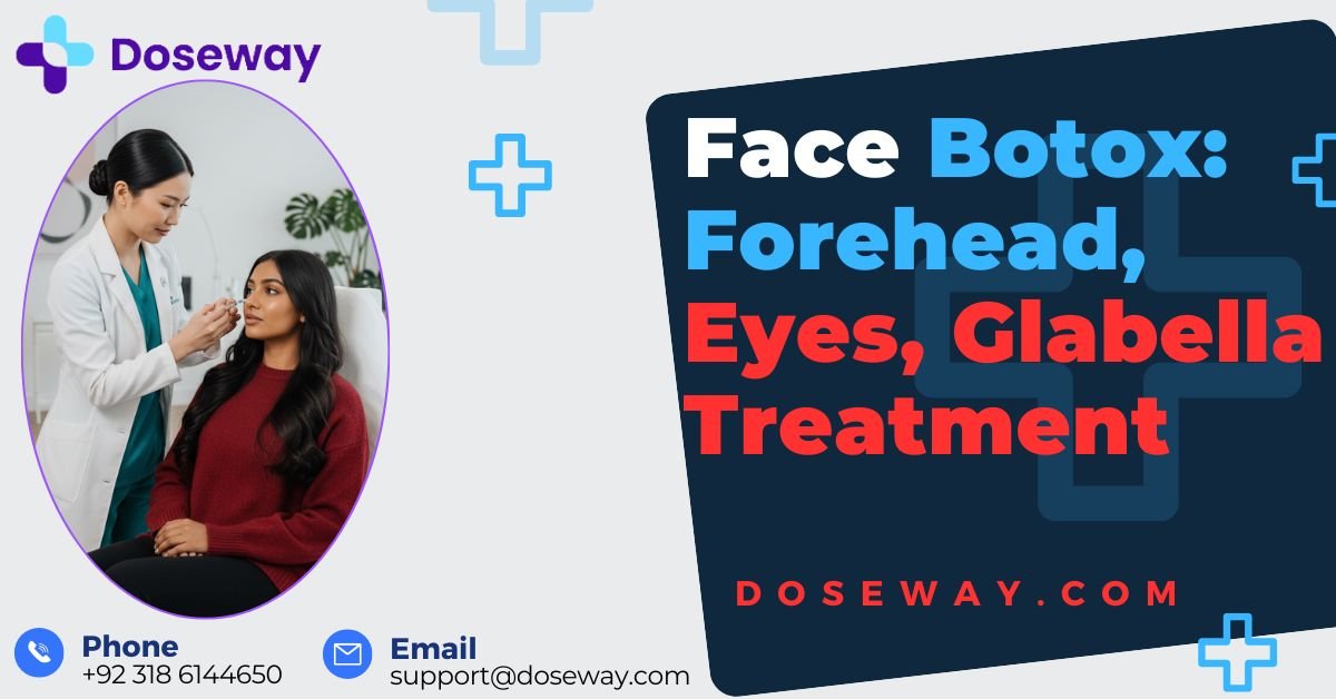 Face Botox: Forehead, Eyes, Glabella Treatment 2 Face-Botox