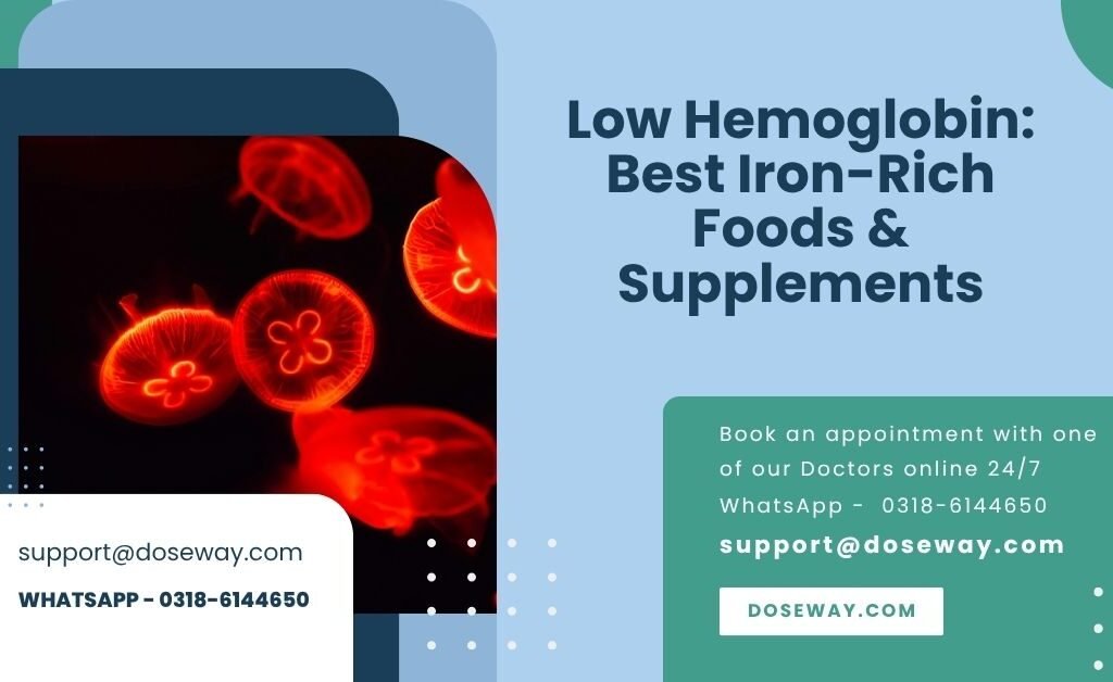 Low Hemoglobin: Best Iron-Rich Foods & Supplements 1 Free-Low-Hemoglobin-Best-Iron-Rich-Foods-&-Supplements