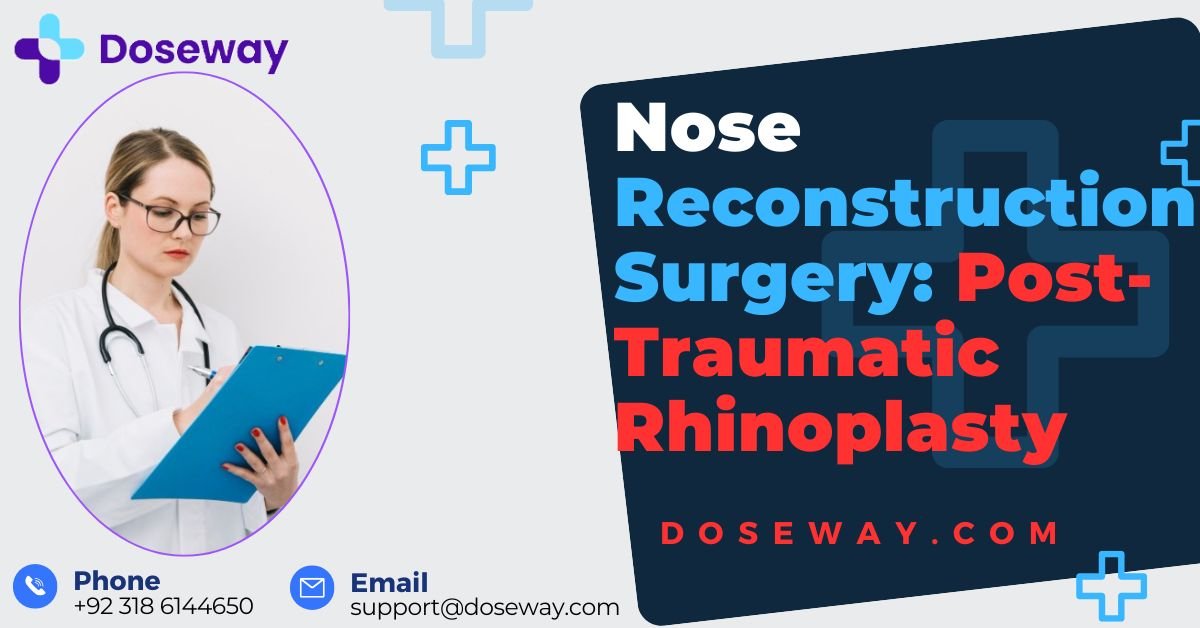Nose Reconstruction Surgery: Post-Traumatic Rhinoplasty 2 Nose-Reconstruction-Surgery