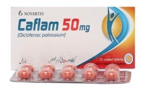 Caflam Caflam Tablet 50MG 2X10S | Doseway