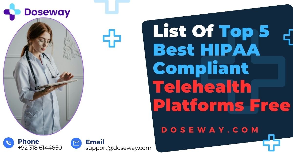 List Of HIPAA Compliant Telehealth Platforms Free 1 HIPAA-Compliant-Telehealth-Platforms