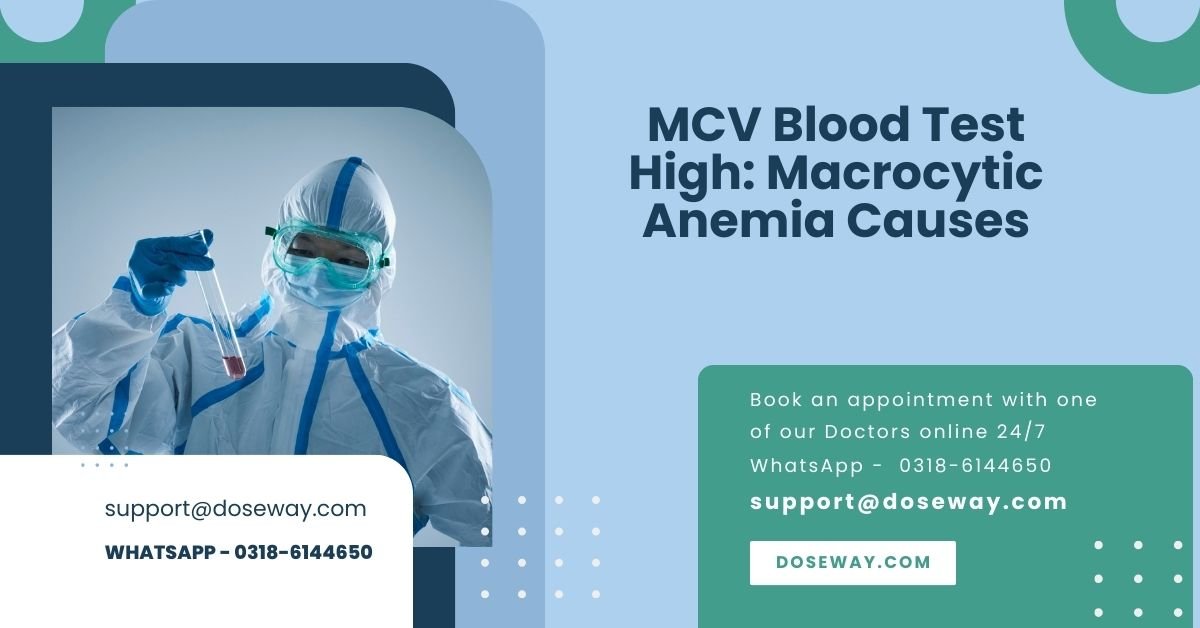 MCV Blood Test High: Macrocytic Anemia Causes | Doseway
