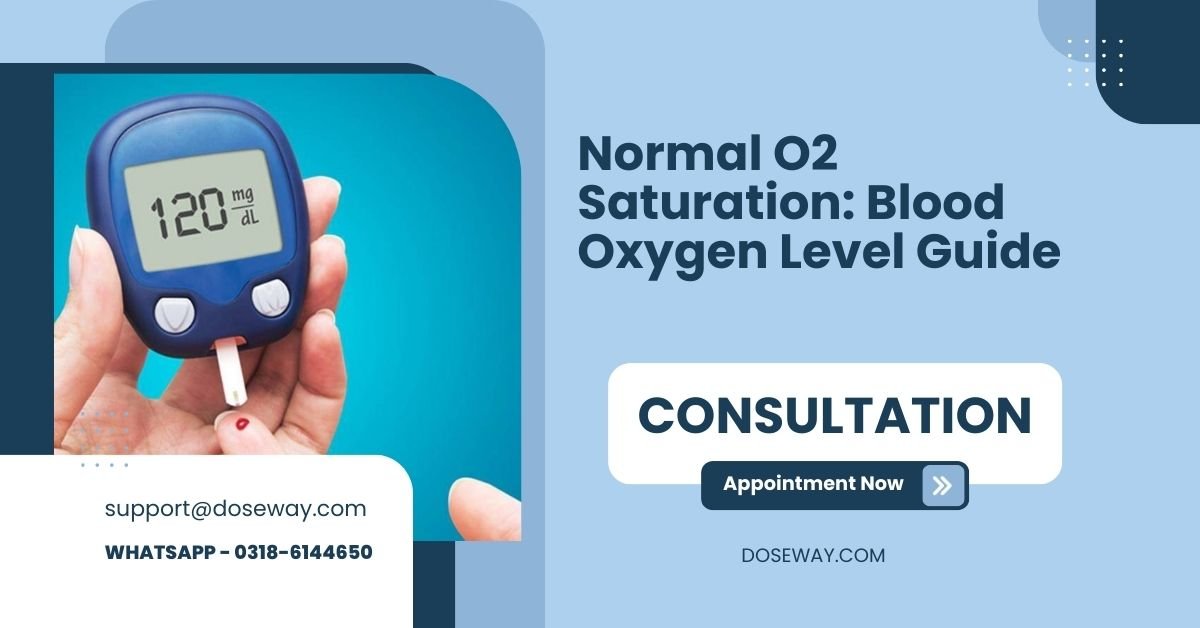 Normal O2 Saturation: Blood Oxygen Level Guide | Doseway